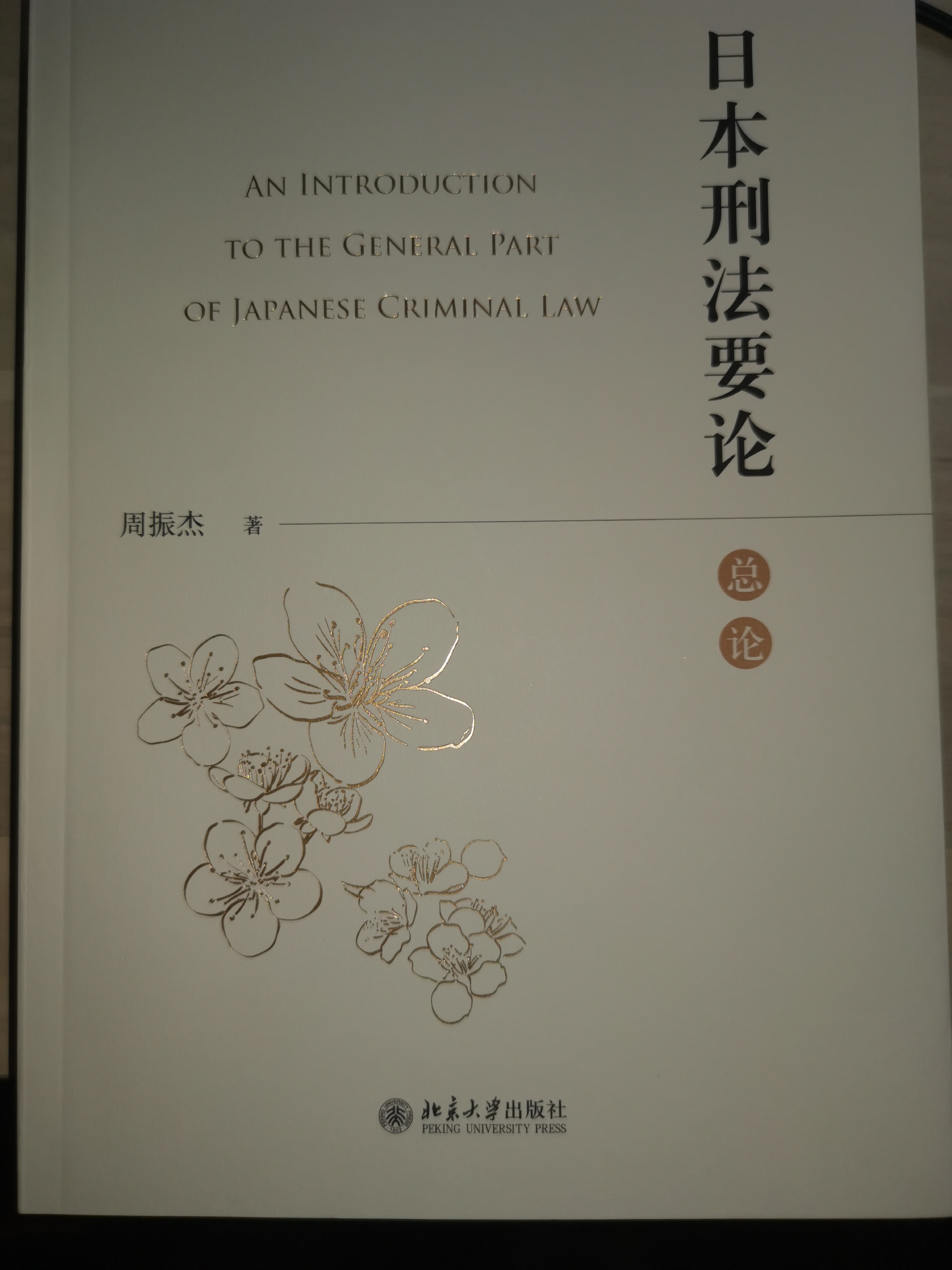 《日本刑法要论（总论）》 北京大学出版社 2023-07 周振杰.jpg